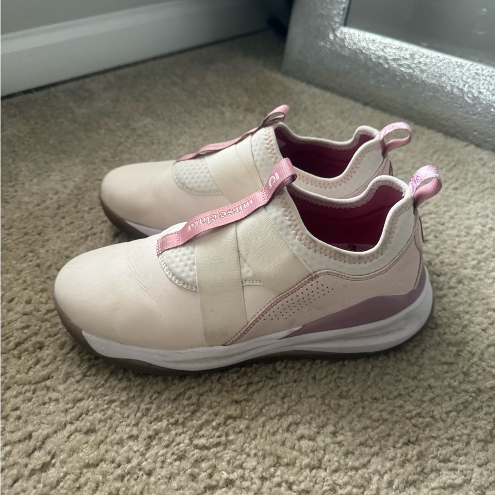 Clove Nurse Clara Japanese Cherry Blossom shoes size 10